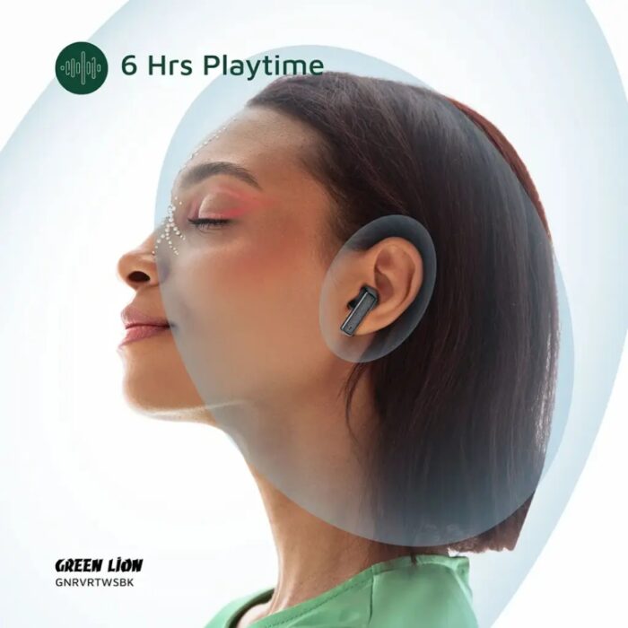 Green Lion River True Wireless Earbuds - Image 6
