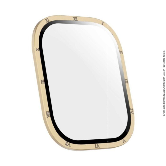Green Lion Roman Glass Smartwatch Screen Protector 49mm - Image 4