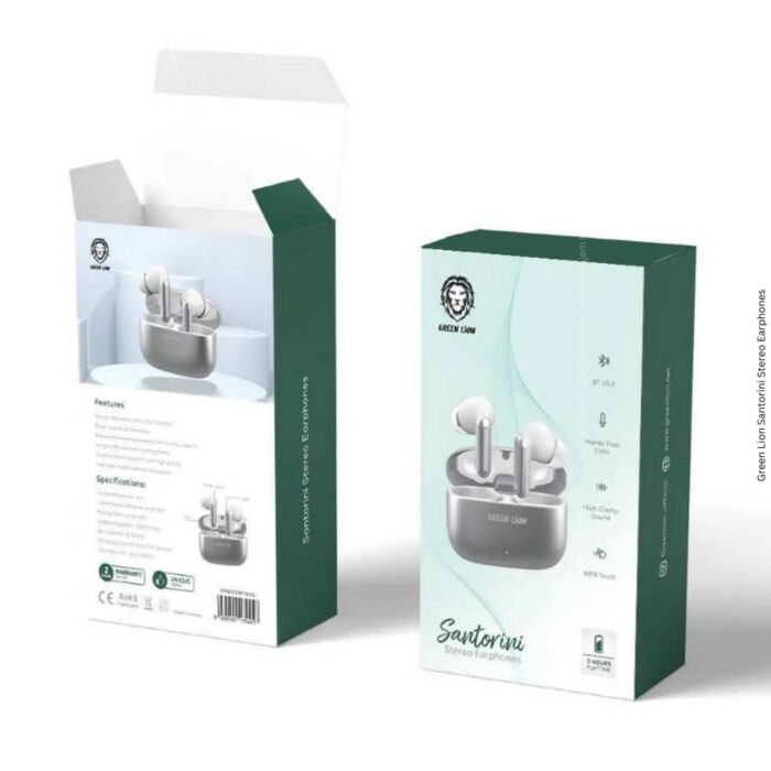 Green Lion Santorini Stereo Earphones - Image 2