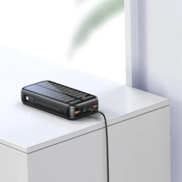 Green Lion Solar 2 20000mAh Power Bank PD2OW - Image 2