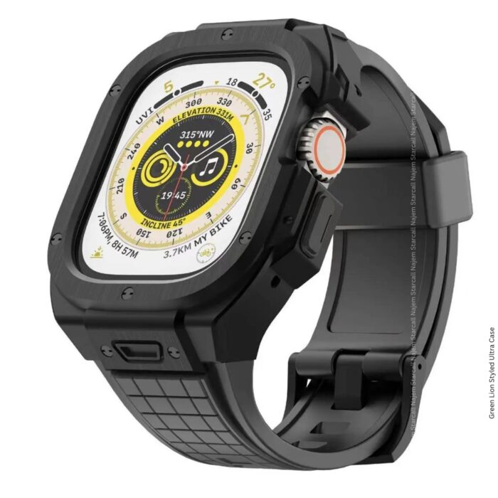 Green Lion Styled Ultra Case for 49mm Smartwatch - Image 3