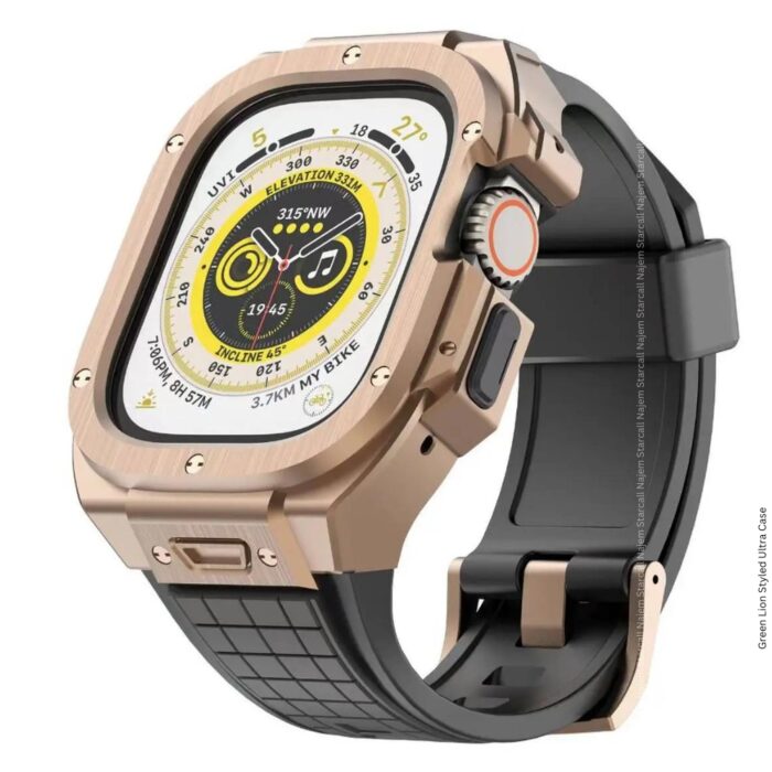 Green Lion Styled Ultra Case for 49mm Smartwatch - Image 4