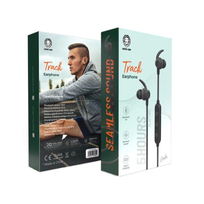 Green Lion Track Earphone - Image 4