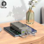 Green Lion Transparent 2 Power Bank with Integrated Cables 20000mAh - Image 4