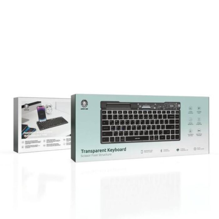 Green Lion Transparent Keyboard Scissor Foot Structure - Image 2