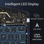 Green Lion Transparent Magic Keyboard Case for iPad Pro 11 - Image 5