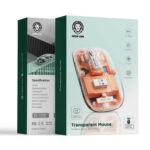 Green Lion Transparent Mouse - Image 4