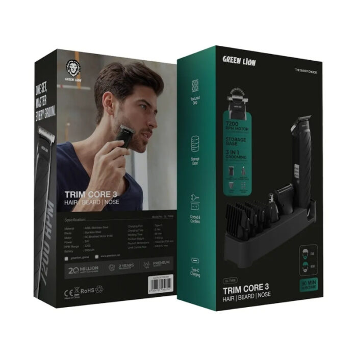 Green Lion Trim Core 3 - Hair, Beard, Nose Trimmer - Image 4