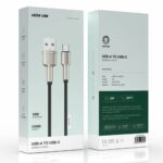 Green Lion USB-A to USB-C Braided Zinc Alloy Cable 18W - Image 2