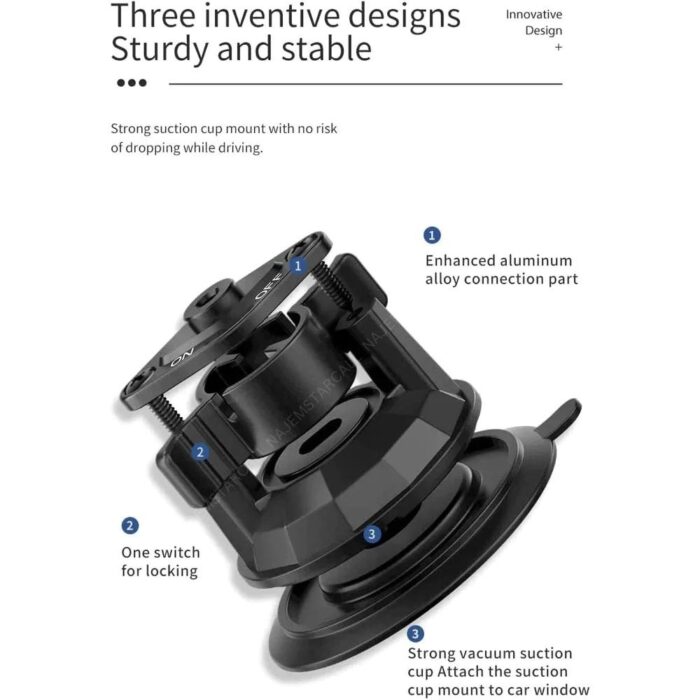 Green Lion Ultimate Phone Holder with Suction Cup Mount - Image 5