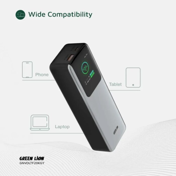 Green Lion Voltura 20000mAh Power Bank PD100W - Image 4