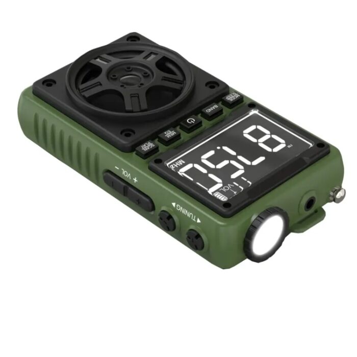 Green Lion Voyager Portable Radio | Flash Light | Speaker - Image 2