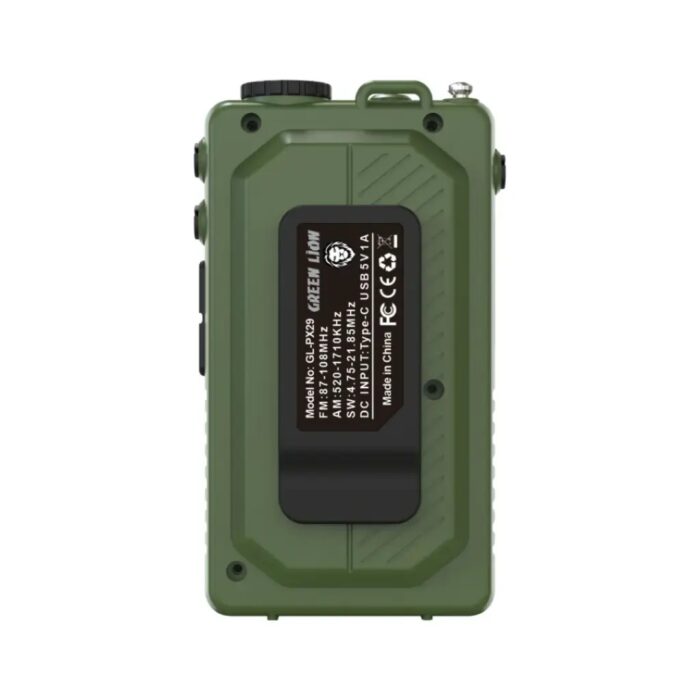 Green Lion Voyager Portable Radio | Flash Light | Speaker - Image 3