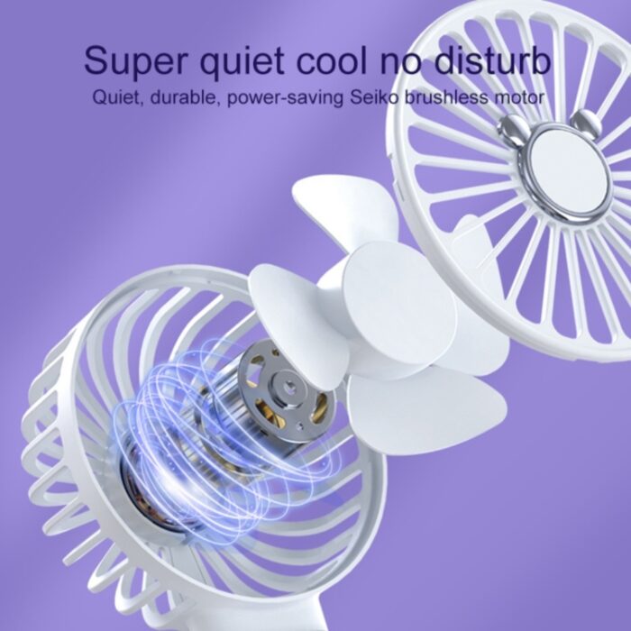 Green Lion Wind Mate Portable Fan with Power Bank - Image 5