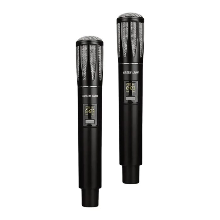 Green Lion Wireless Dual Mic Cordless Microphone - Image 2