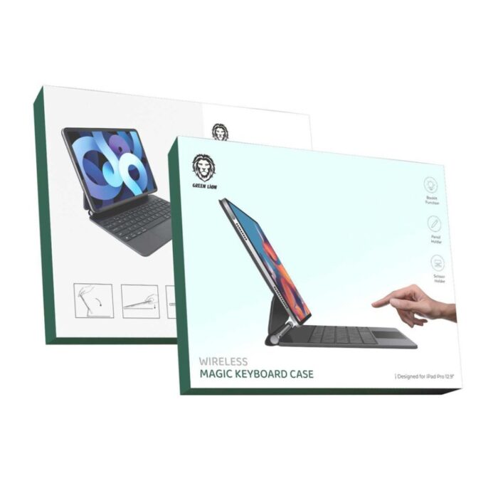 Green Lion Wireless Magic Keyboard for iPad 12.9" - Image 2