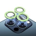 Green Lion Night Glow Luminous Camera Lens Ring Protector for iPhone 12 Pro Max