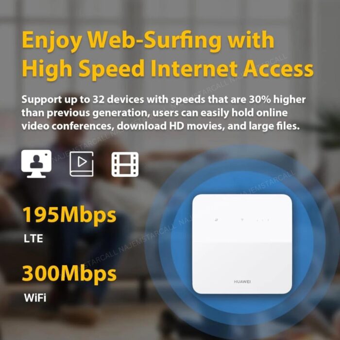 Huawei 4G CPE 5s LTE Wifi B320-323 - Image 4
