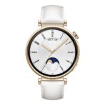 Huawei Watch GT 4 41mm White Leather Strap - Image 2