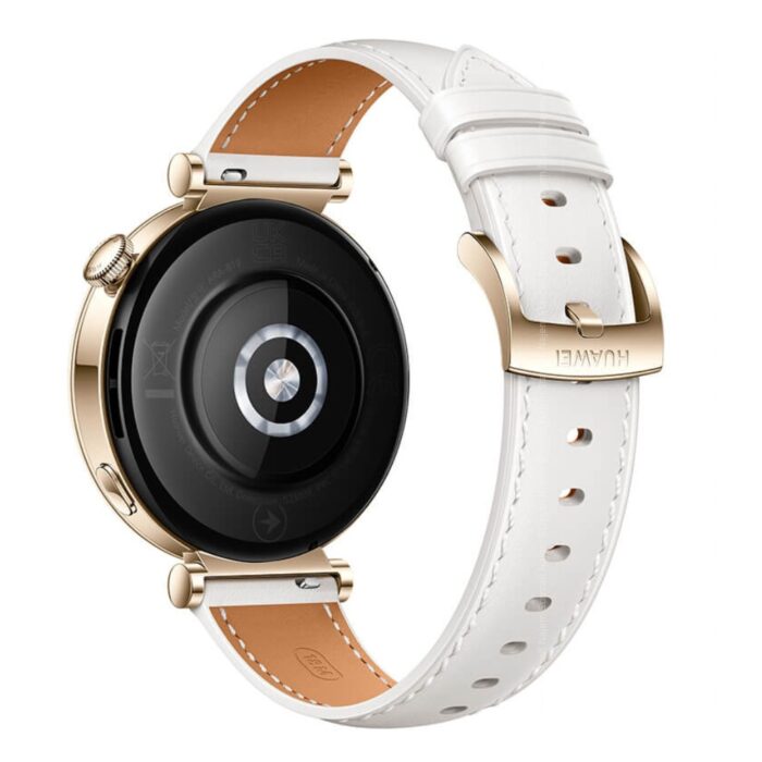 Huawei Watch GT 4 41mm White Leather Strap - Image 3