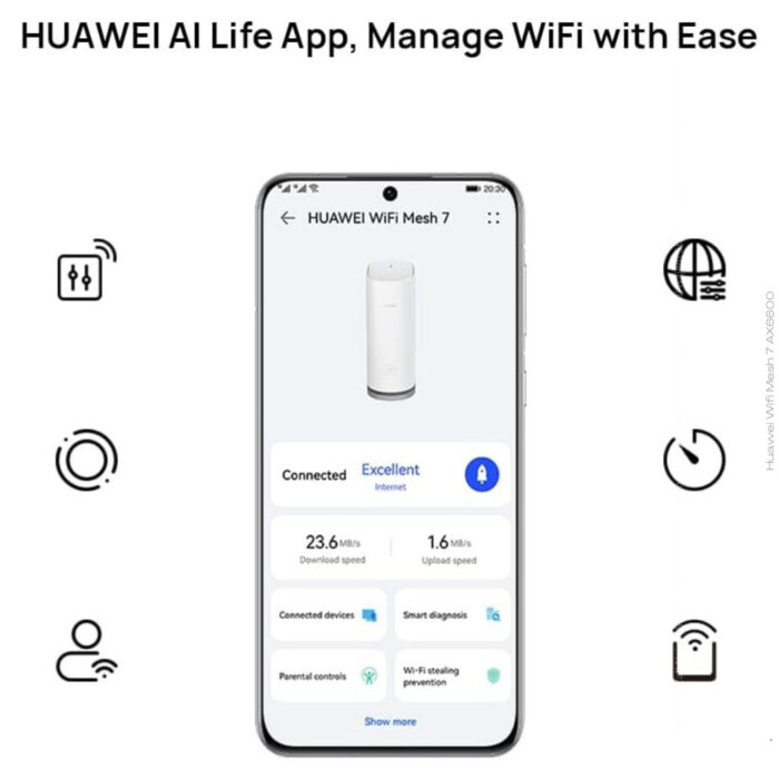 Huawei Wifi Mesh 7 AX6600 (2 Pack) - Image 4