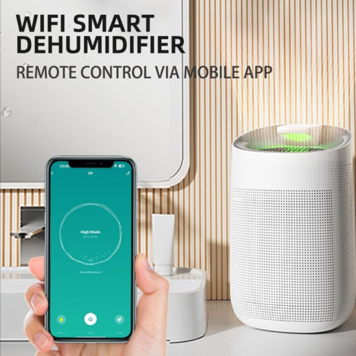 Hysure Q9 2 in 1 Air Purifier and Dehumidifier All in One Machine - Image 6