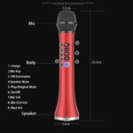 Intelligent Wireless Karaoke Microphone L-698 - Image 8