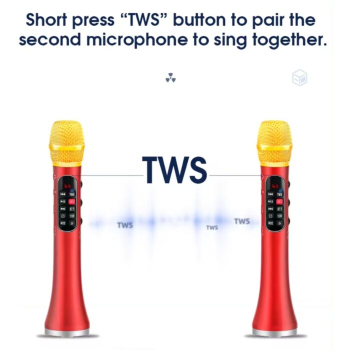 Intelligent Wireless Microphone L-1098 - Karaoke Microphone - Image 5