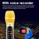 Intelligent Wireless Microphone L-1098 - Karaoke Microphone - Image 3