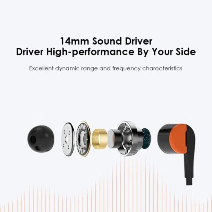 Itel K9 Pro Heavy Bass Wired Earphones - Image 4