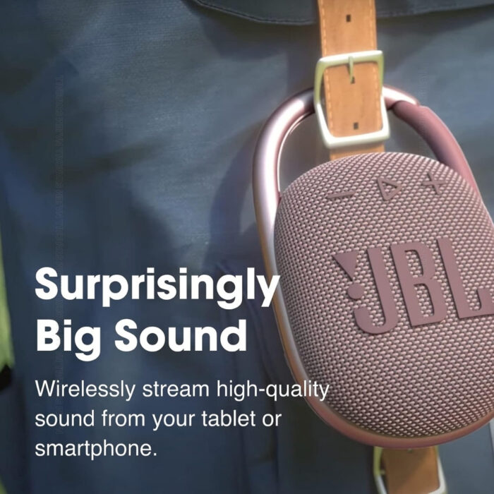 JBL CLIP 4 Portable Bluetooth Speaker - Image 3