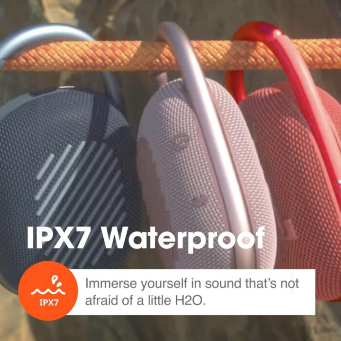 JBL CLIP 4 Portable Bluetooth Speaker - Image 4