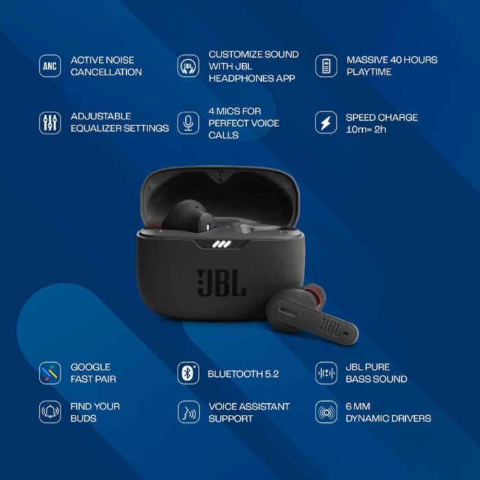 JBL Tune 235nc Earbuds - Image 4