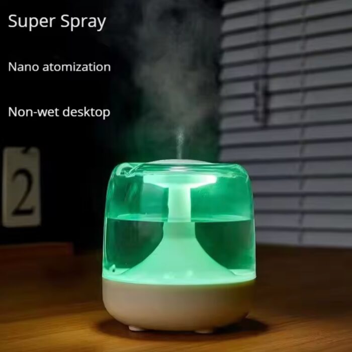 Kakusiga Mist Humidifier with Colorful Lights - Image 2