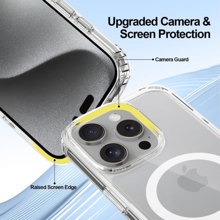 Kigc Clear MagSafe Case For iPhone 16 Pro Max - Image 3
