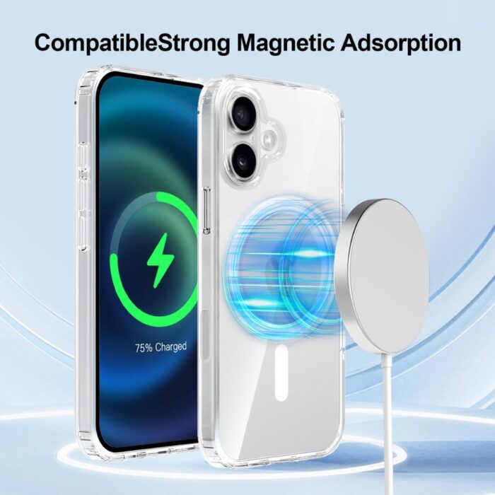 Kigc Clear MagSafe Case For iPhone 16 Plus - Image 2
