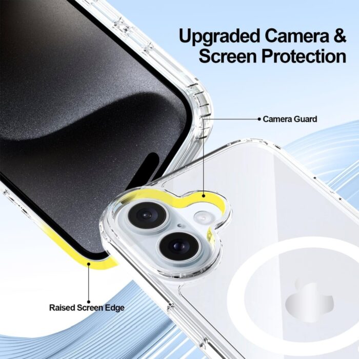 Kigc Clear MagSafe Case For iPhone 16 Plus - Image 3