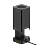 LDNIO 2500W UK Tower Extension Power Socket with 15W Wireless Charging - Image 2