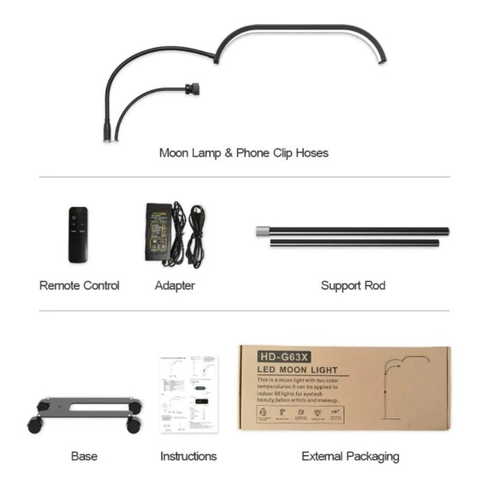 LED Moon Light HD-G63X (20-inch) - Image 10