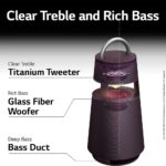 LG XBOOM 360 RP4 Omnidirectional Portable Bluetooth Speaker - Image 9
