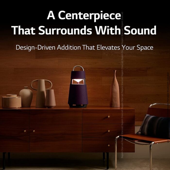 LG XBOOM 360 RP4 Omnidirectional Portable Bluetooth Speaker - Image 3