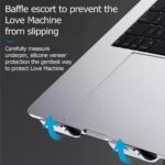 Laptop Foldable Stand Dual Fan Aluminum Alloy V4 - Image 5