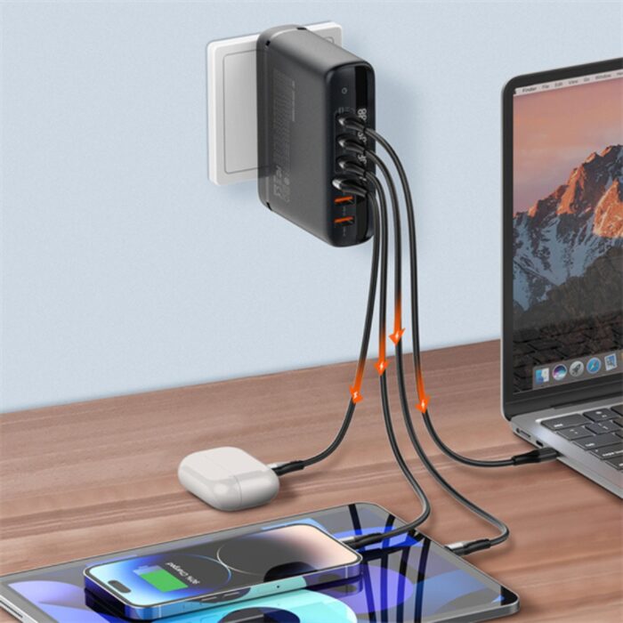Ldnio 140W GaN Super Fast Desktop Charger A6140C - Image 3