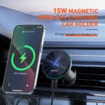 Ldnio Magnetic Wireless Charging Car Holder MA23 - Image 2