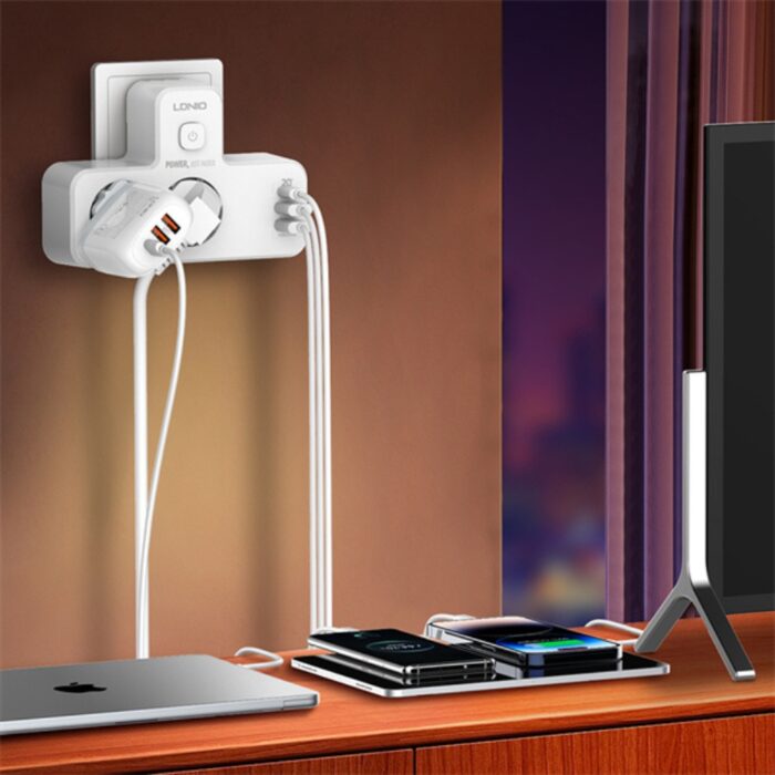 Ldnio Portable Electrical Extension Socket SE2337 - Image 7