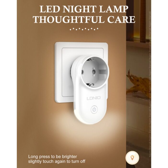 Ldnio Wi-Fi Smart Power Socket SEW1058 - Image 3