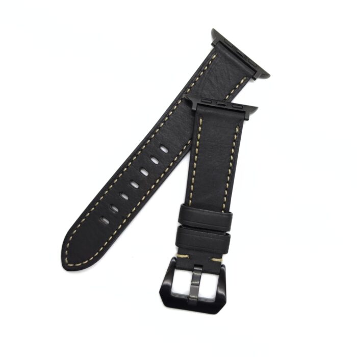 Leather Watch Band for Apple Watch 42 44 45 49mm - Image 3
