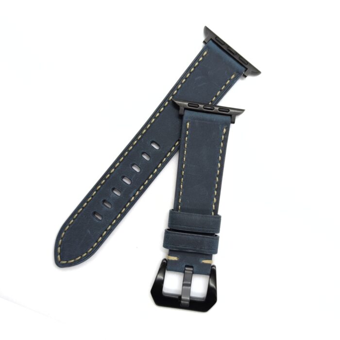 Leather Watch Band for Apple Watch 42 44 45 49mm - Image 2