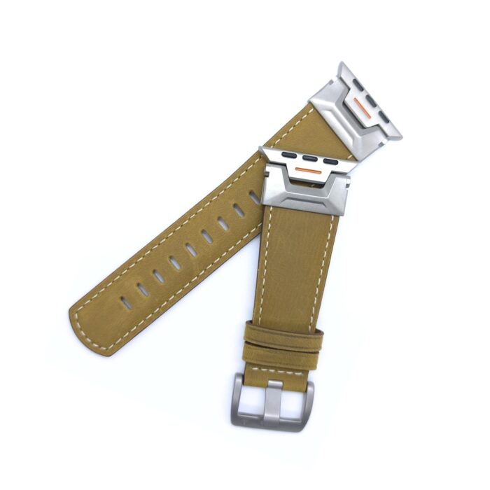 Leather Watch Band for Apple Watch 42 44 45 49mm - Image 4