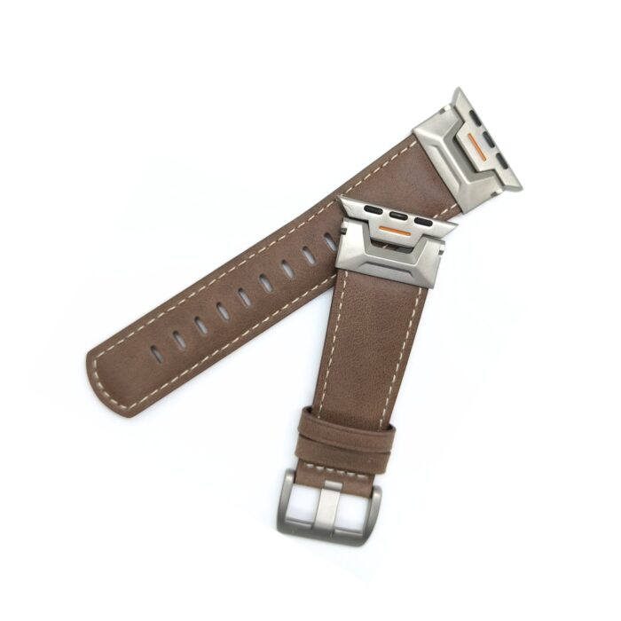Leather Watch Band for Apple Watch 42 44 45 49mm - Image 5
